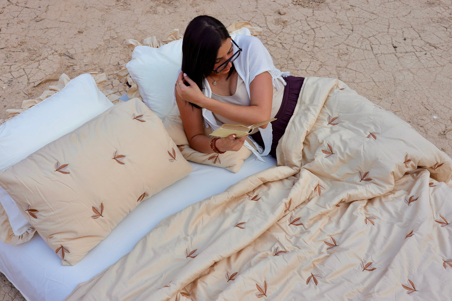 ZAYA Embroidered Summer Duvet