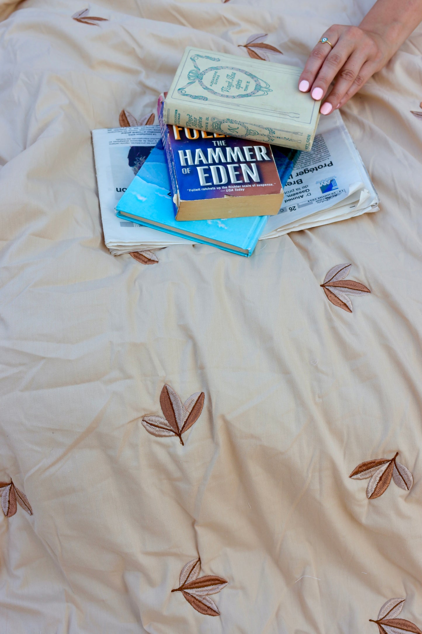 ZAYA Embroidered Summer Duvet