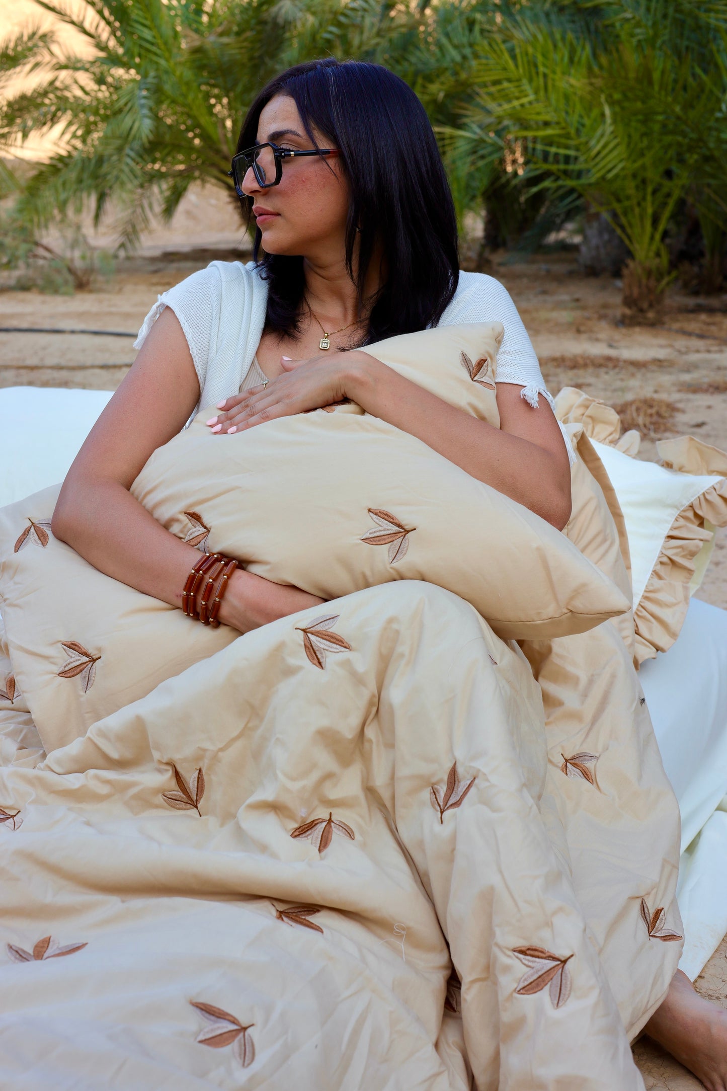 ZAYA Embroidered Summer Duvet