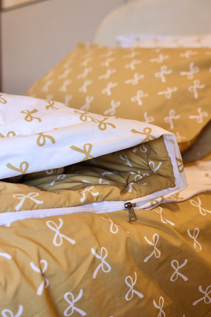 CARAMEL BOWELLA ZIPPER Bedding