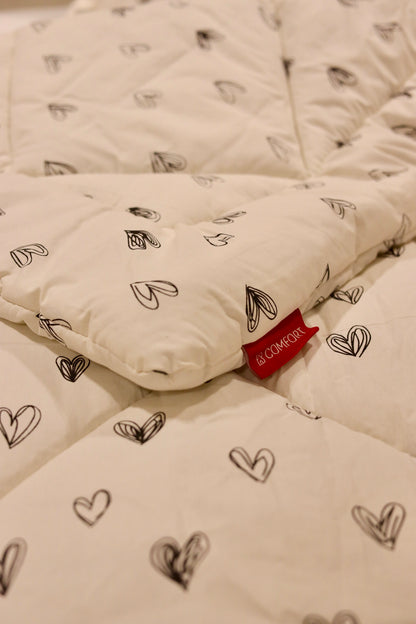 BLACK LOVIA KIDS Winter Duvet