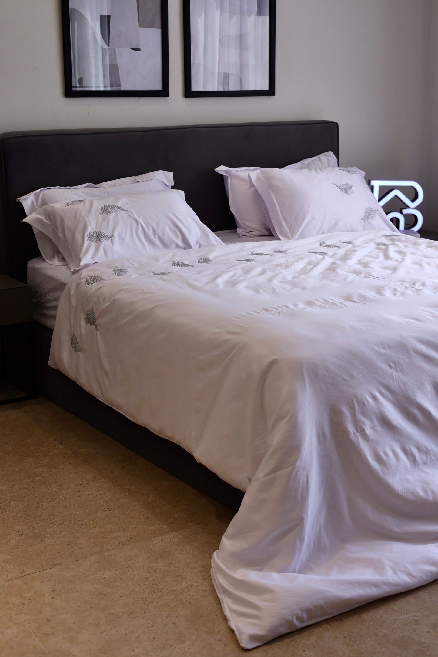 FLOAT WITH ME silky cotton duvet cover