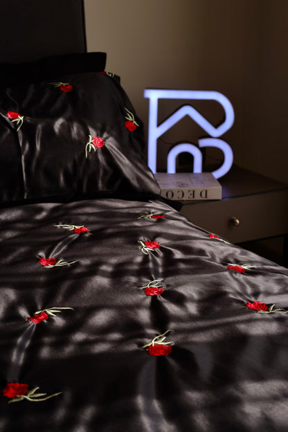 AMOUR silky cotton duvet cover
