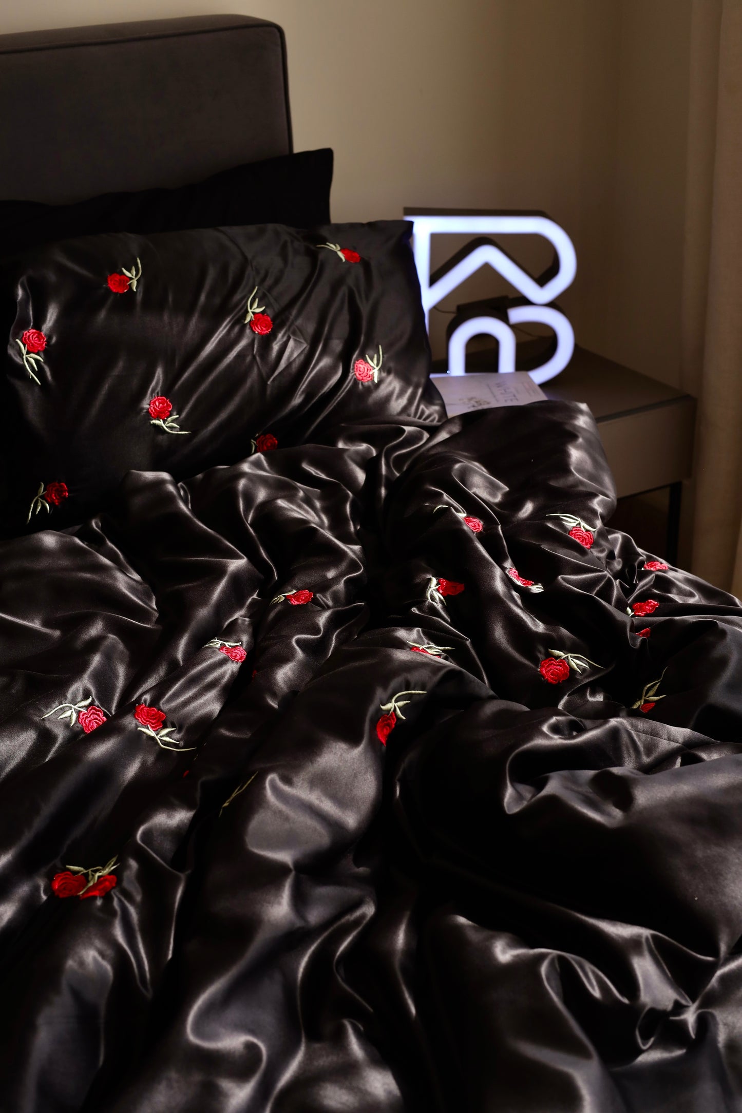 AMOUR silky cotton duvet cover