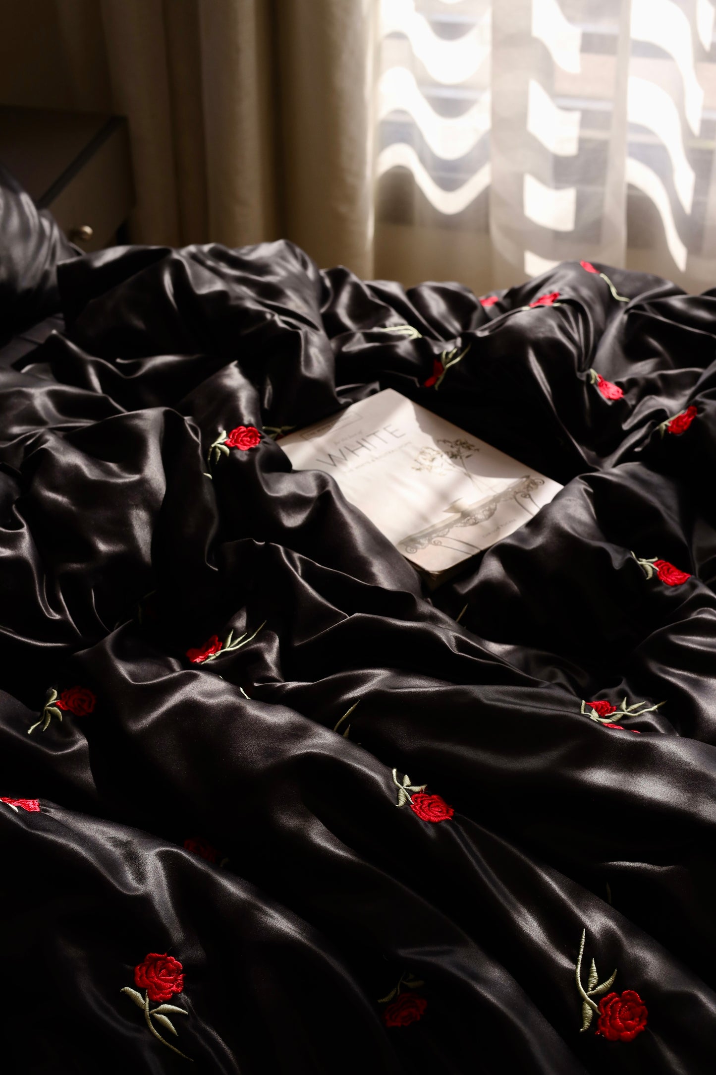 AMOUR silky cotton duvet cover