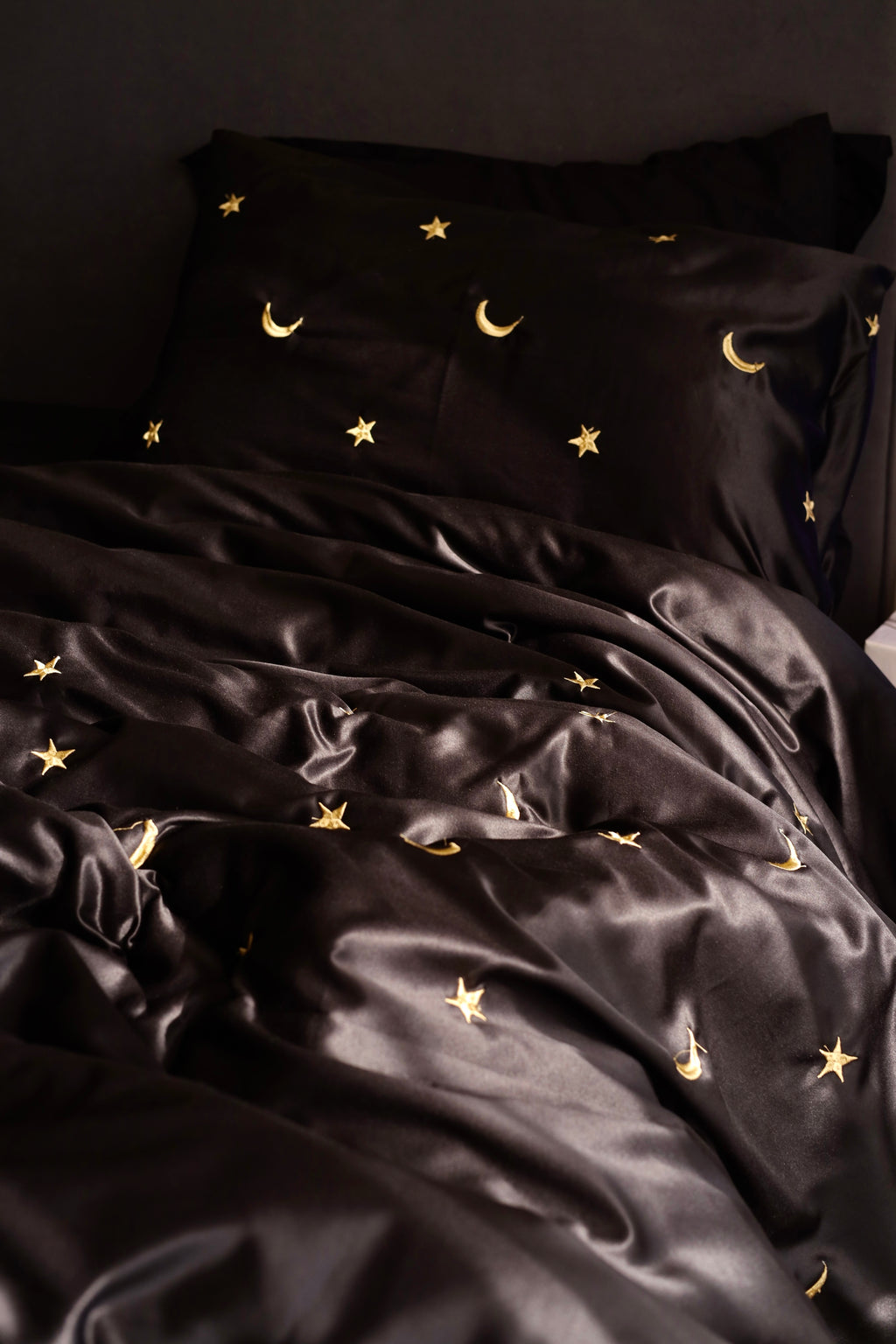 MOONLIT silky cotton duvet cover