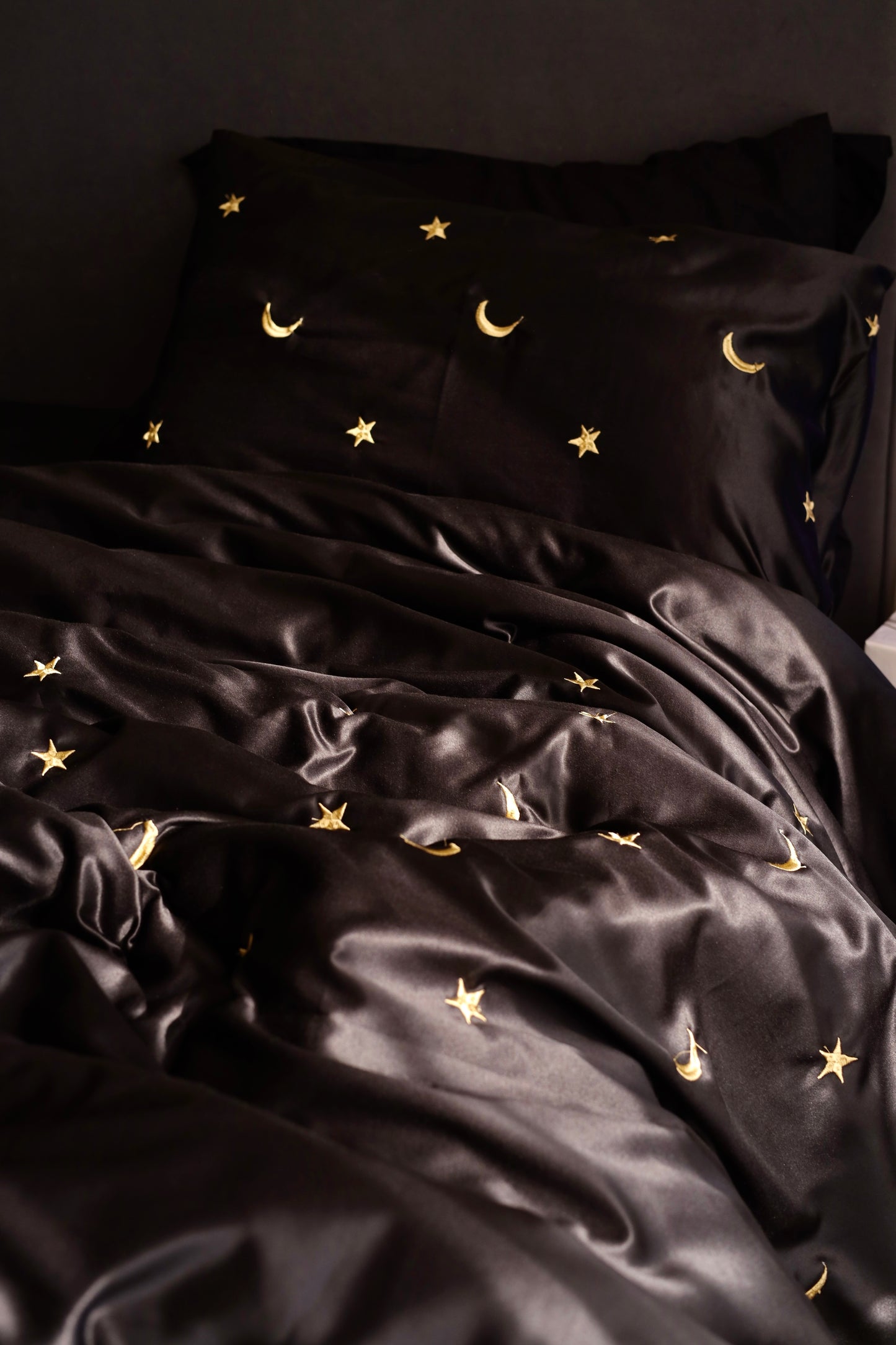 MOONLIT silky cotton duvet cover