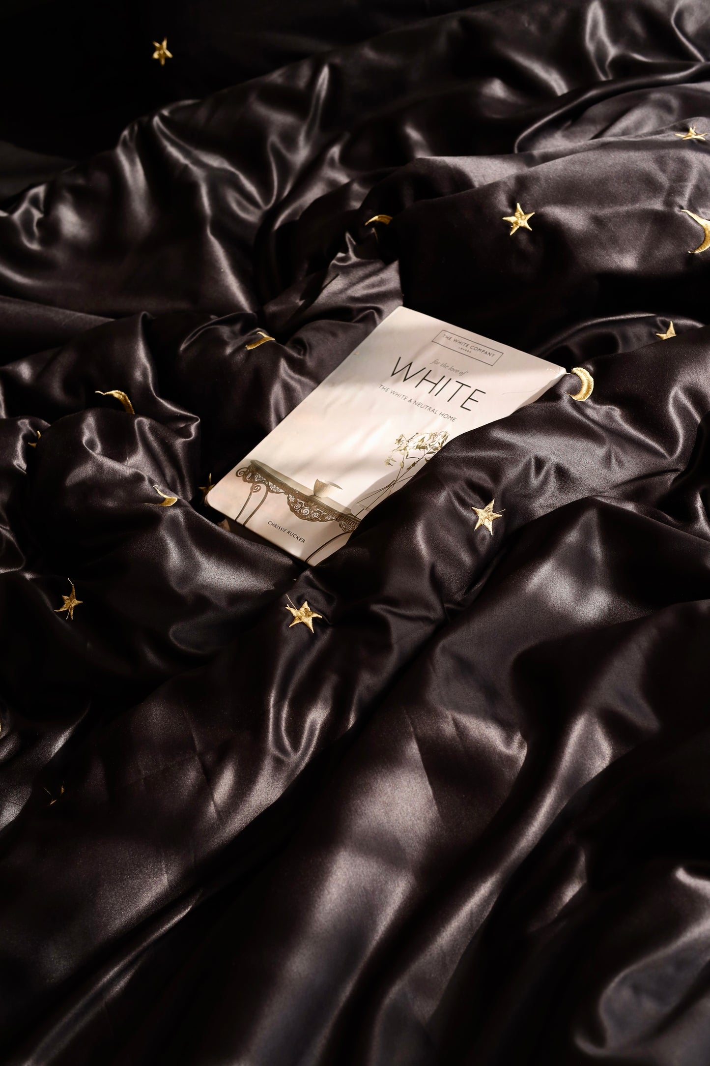 MOONLIT silky cotton duvet cover