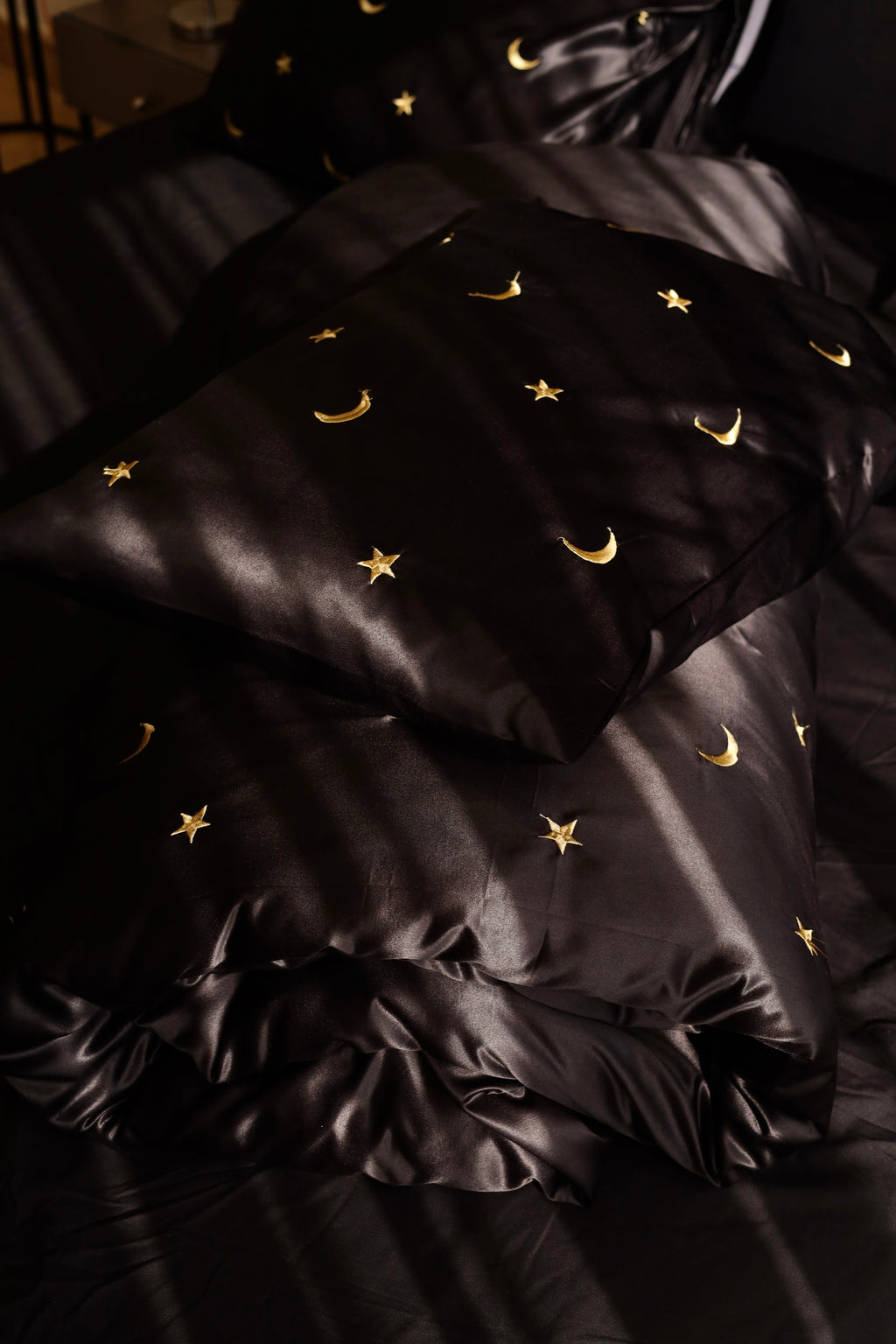MOONLIT silky cotton duvet cover