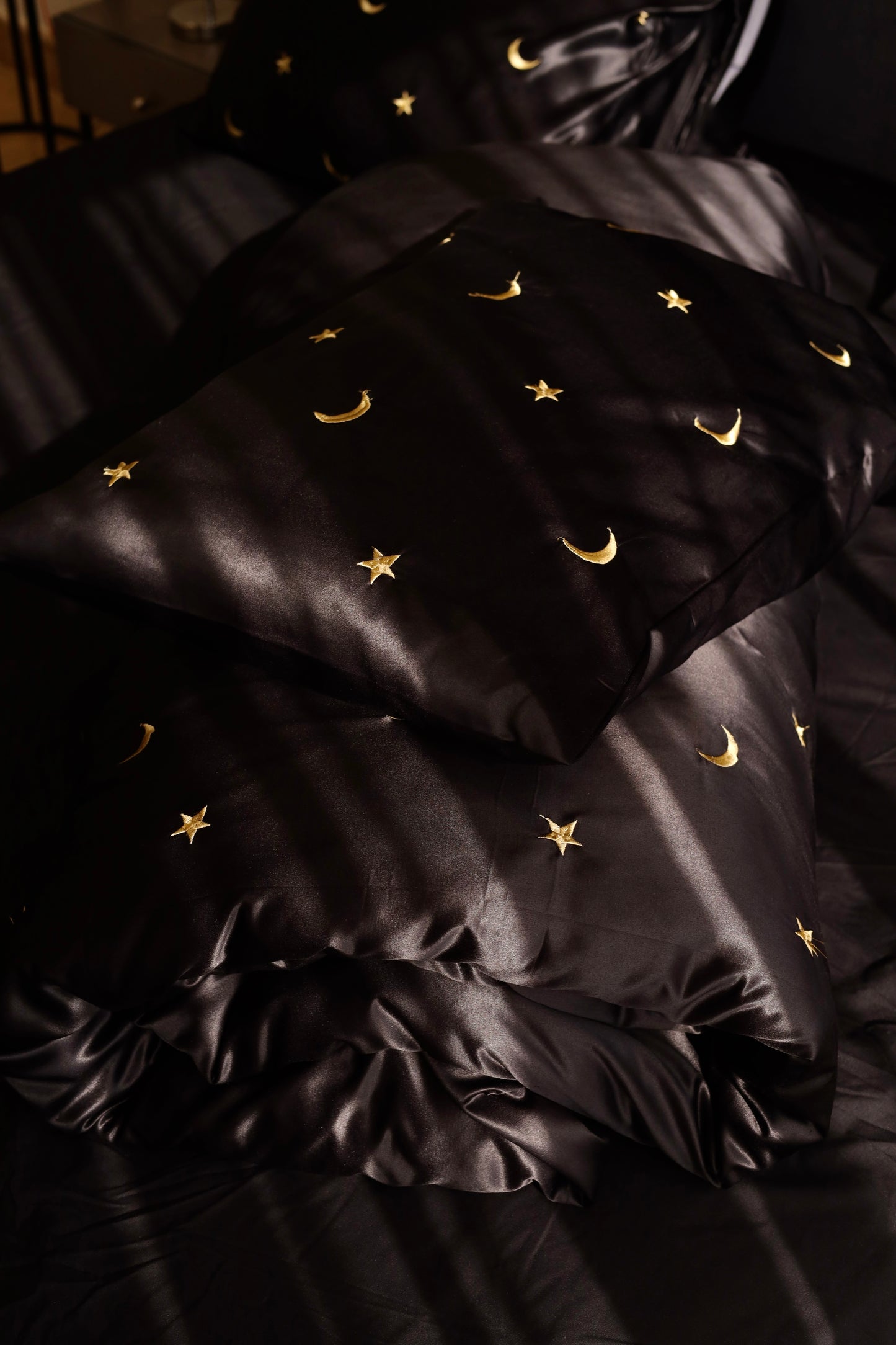 MOONLIT silky cotton duvet cover