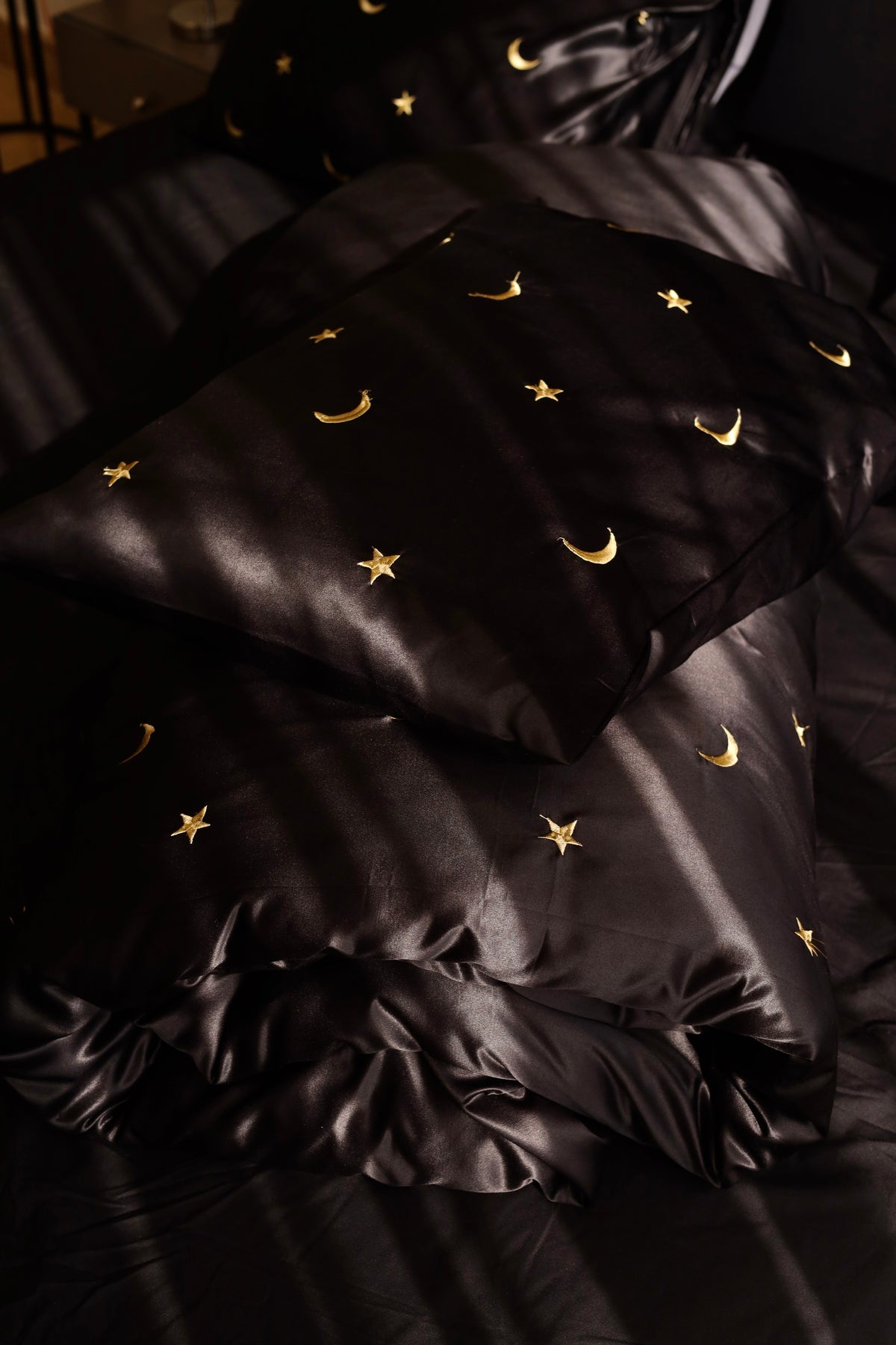 MOONLIT silky cotton duvet cover