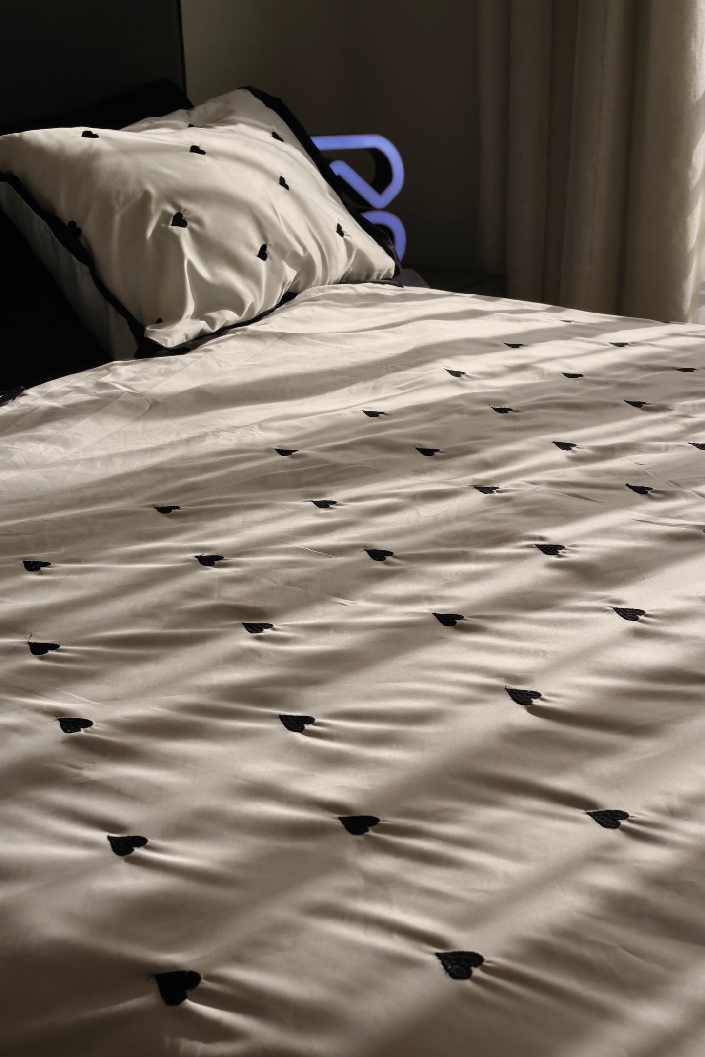 STAY IN BED silky cotton duvet cover