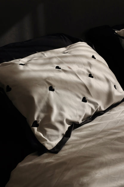 STAY IN BED silky cotton duvet cover
