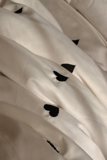 STAY IN BED silky cotton duvet cover