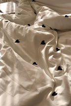 STAY IN BED silky cotton duvet cover