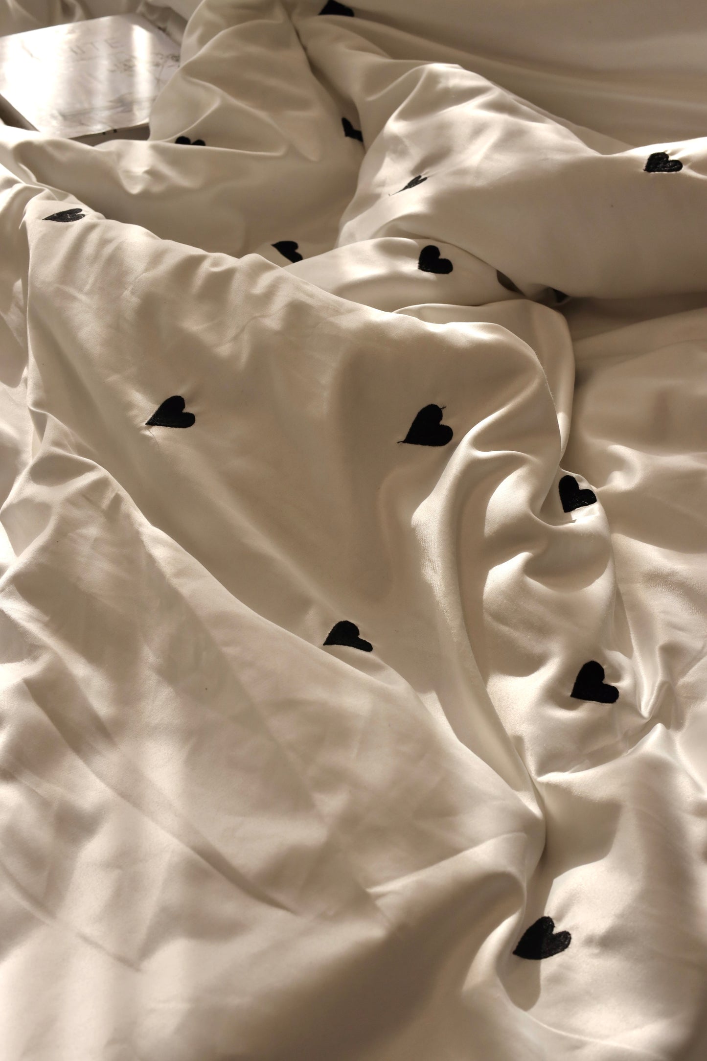 STAY IN BED silky cotton duvet cover