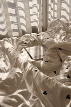 STAY IN BED silky cotton duvet cover