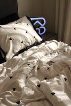 STAY IN BED silky cotton duvet cover