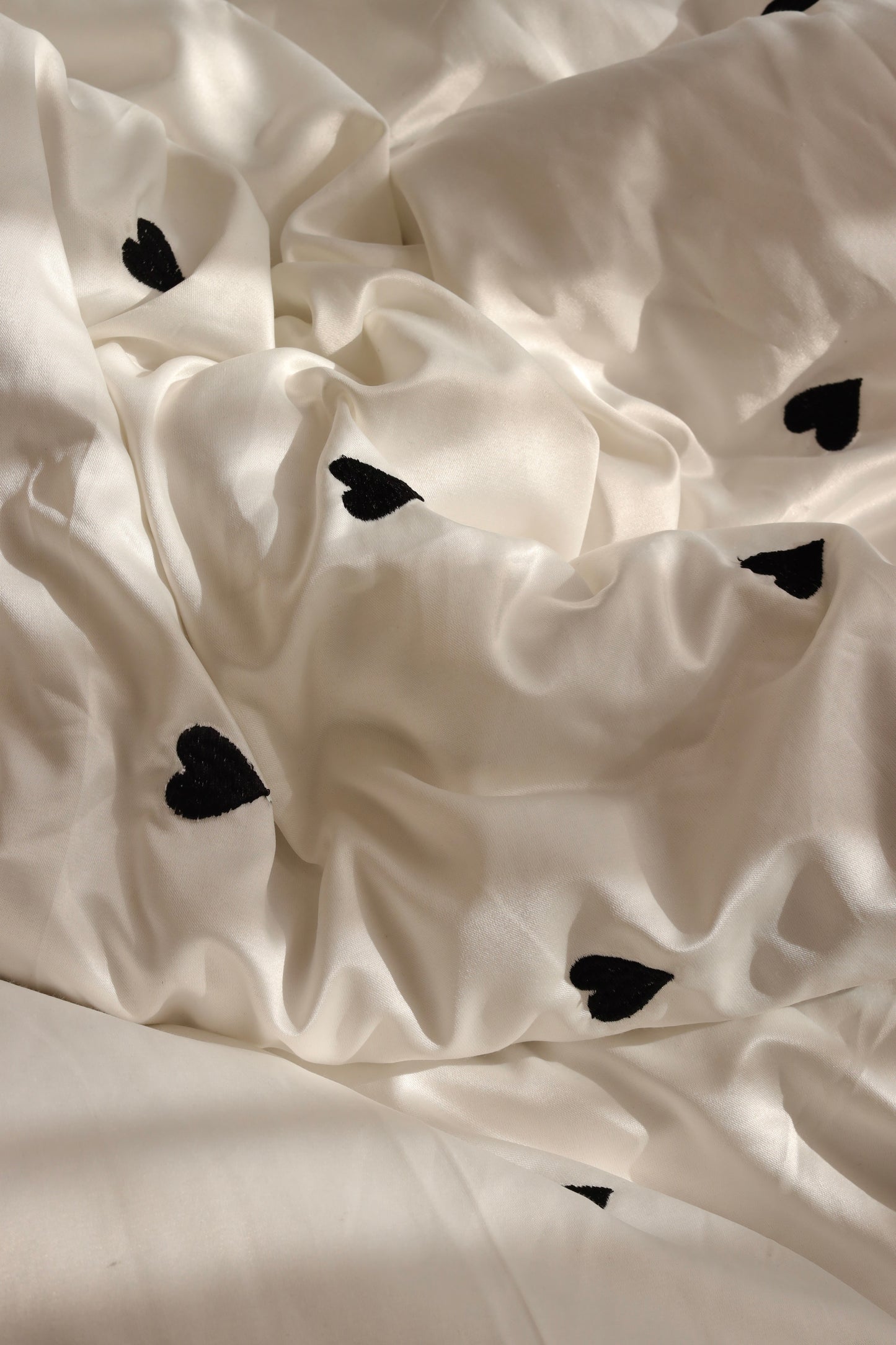 STAY IN BED silky cotton duvet cover