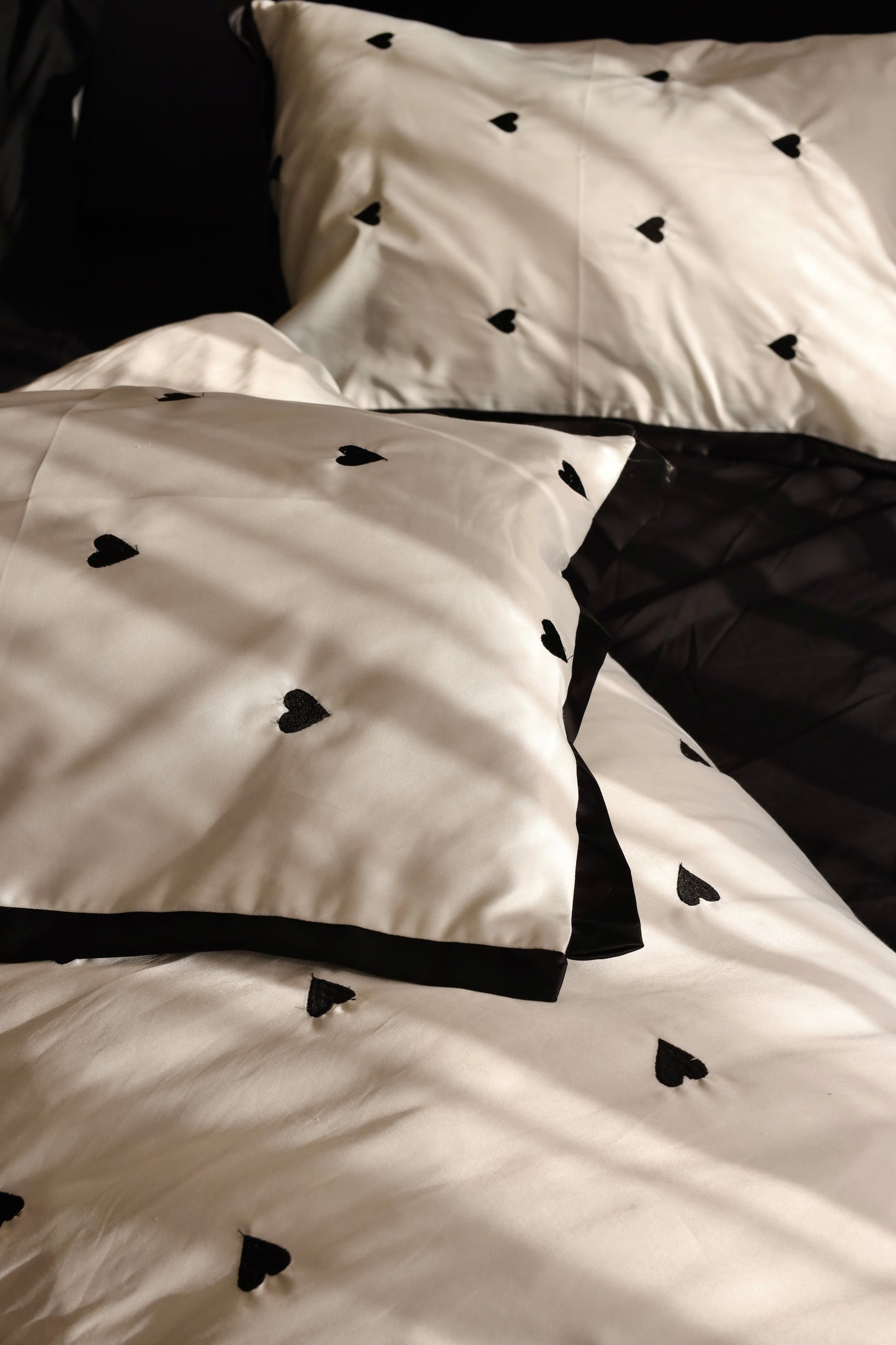 STAY IN BED silky cotton duvet cover