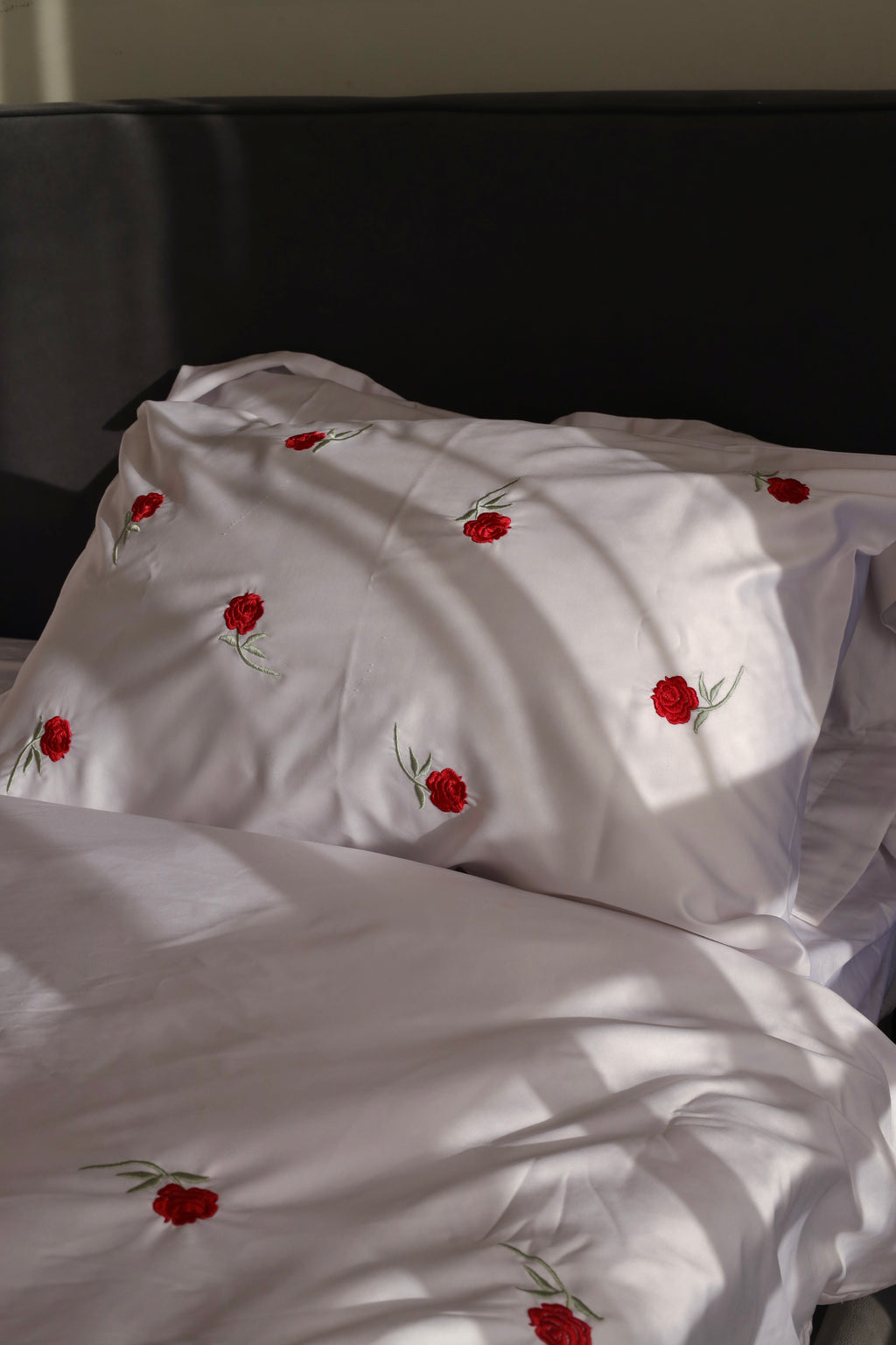 ROSETTE silky cotton duvet cover