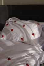 ROSETTE silky cotton duvet cover