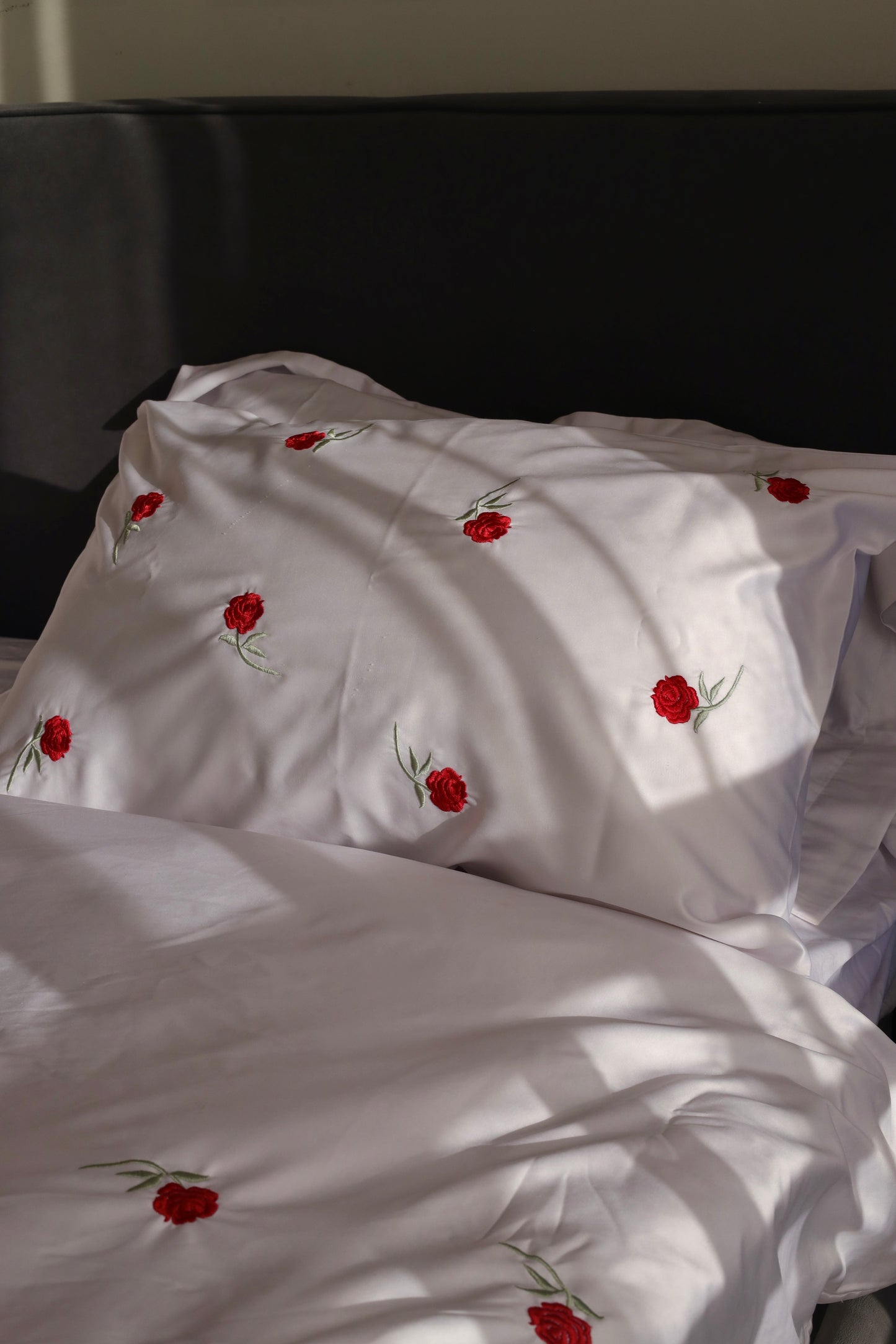 ROSETTE silky cotton duvet cover