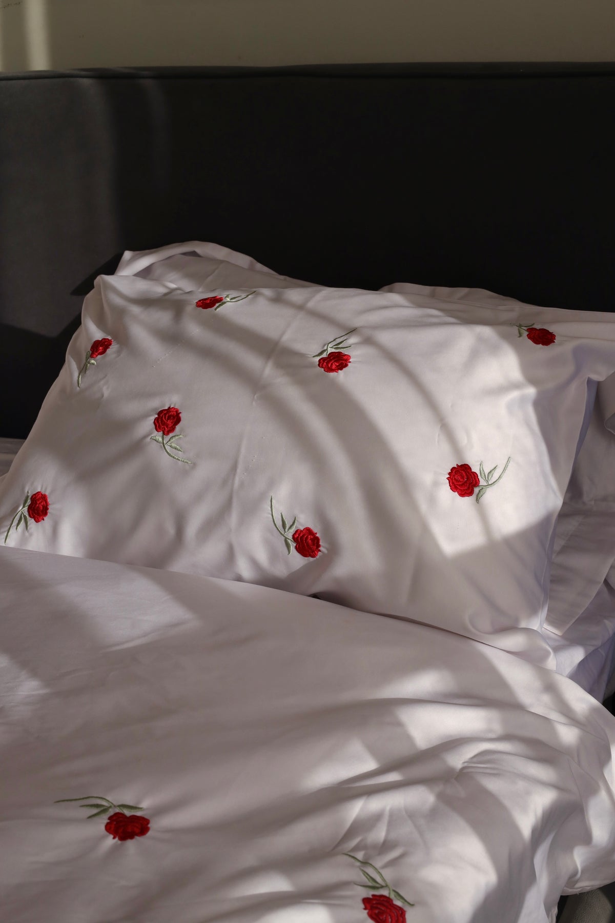 ROSETTE silky cotton duvet cover