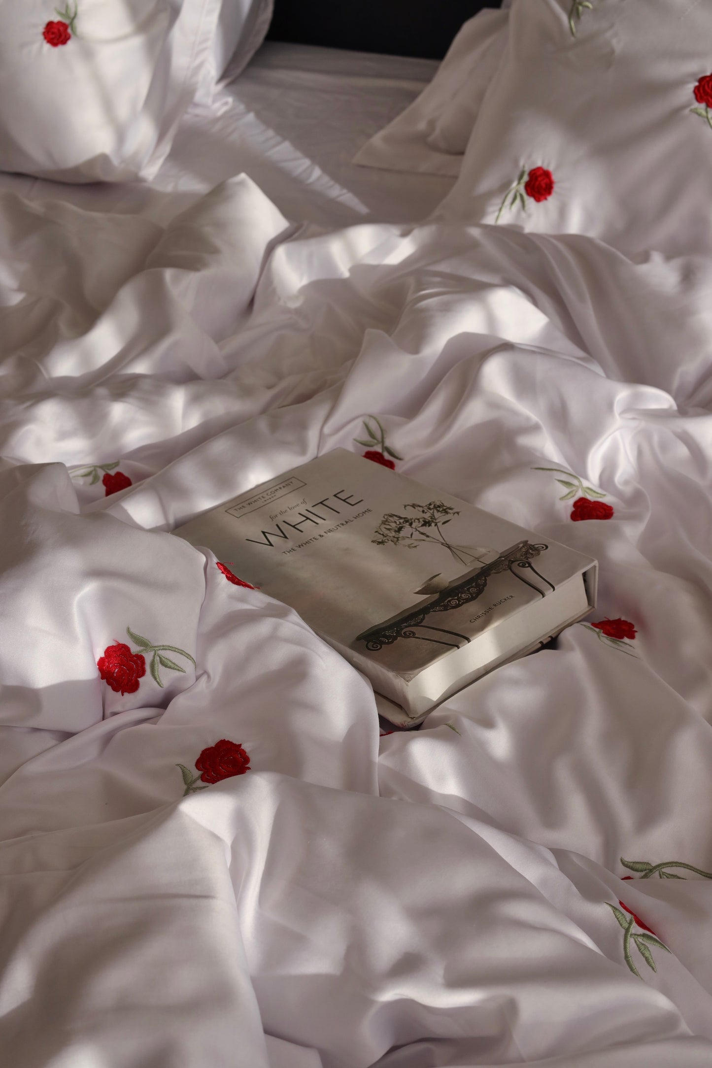 ROSETTE silky cotton duvet cover