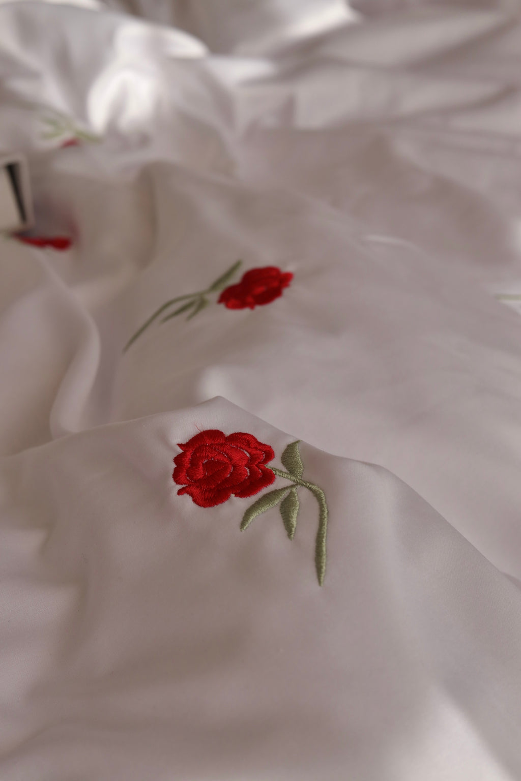 ROSETTE silky cotton duvet cover