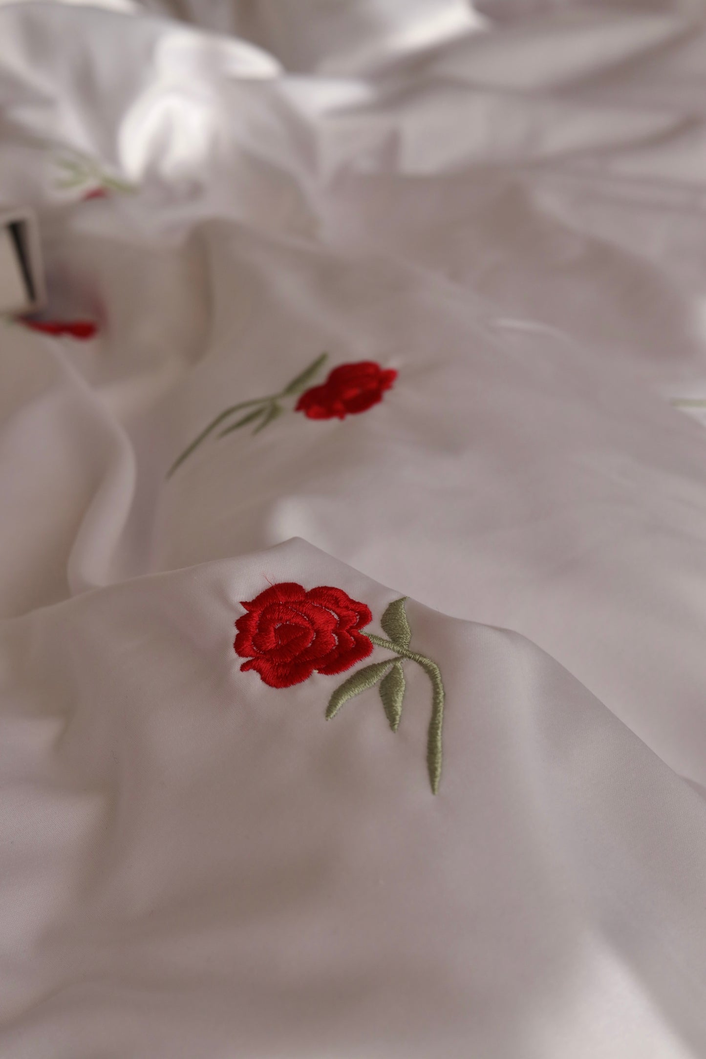 ROSETTE silky cotton duvet cover