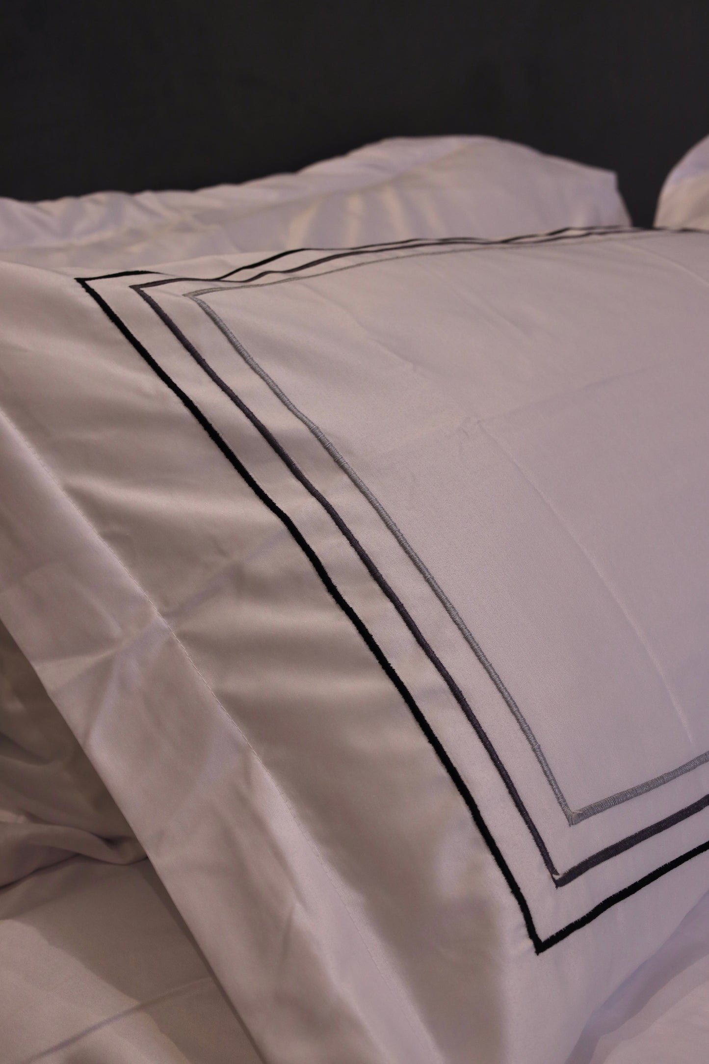 MONACO silky cotton duvet cover