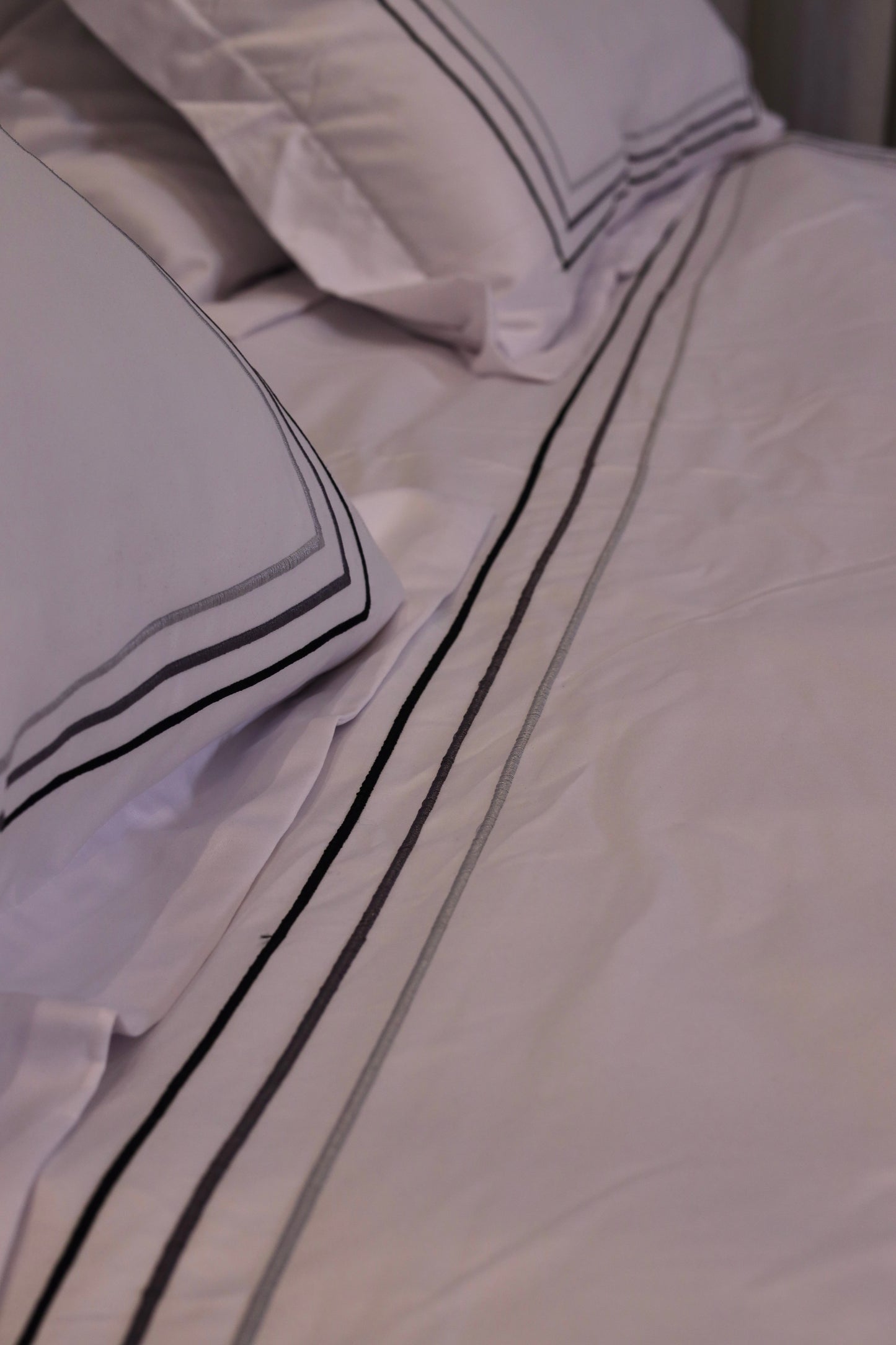 MONACO silky cotton duvet cover