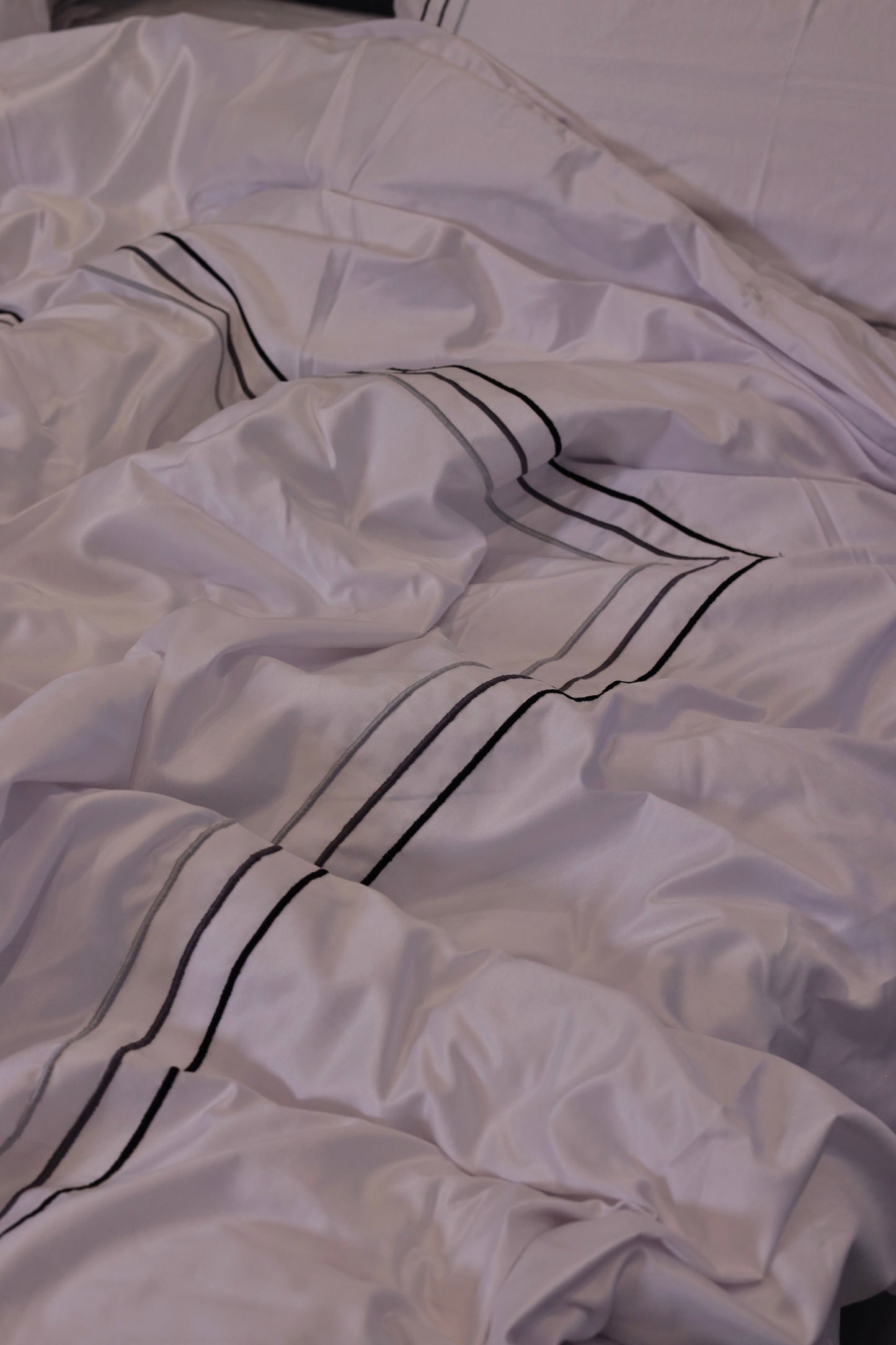 MONACO silky cotton duvet cover