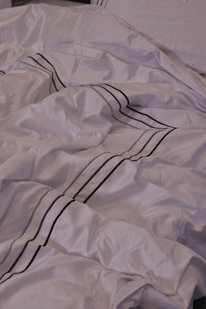 MONACO silky cotton duvet cover