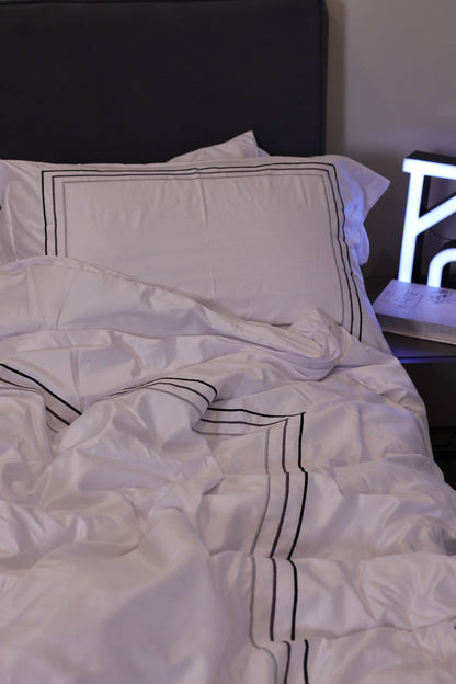 MONACO silky cotton duvet cover