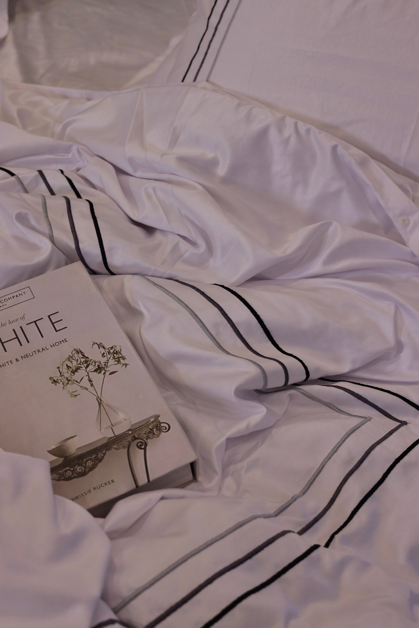 MONACO silky cotton duvet cover