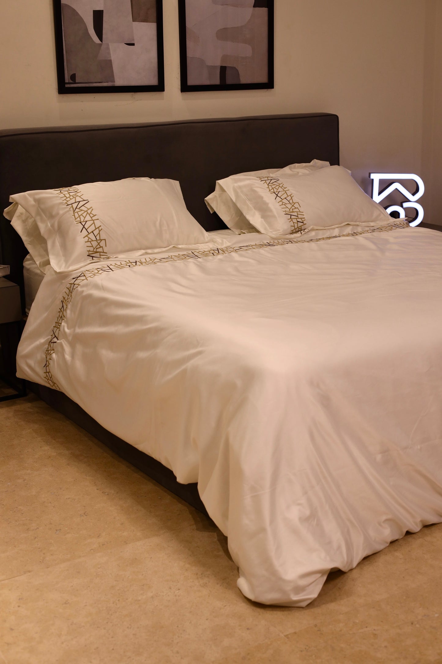 WOODLAND silky cotton duvet cover
