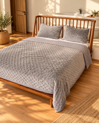 MIST DOTELLA Embroidered Blanket Set