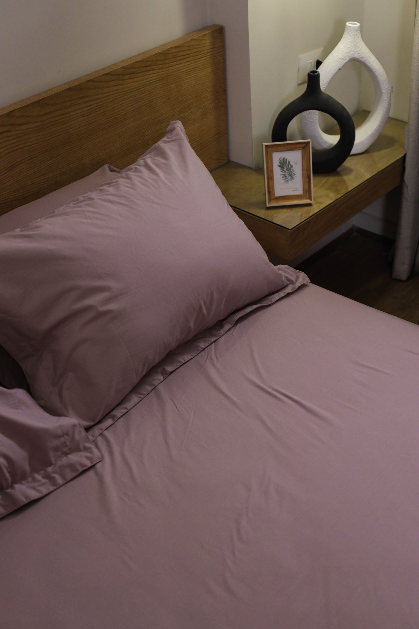 BLUSH Premium Cotton Bedsheet