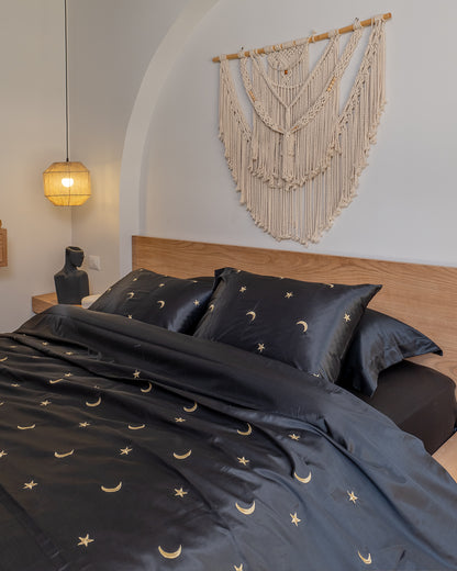 MOONLIT silky cotton duvet cover