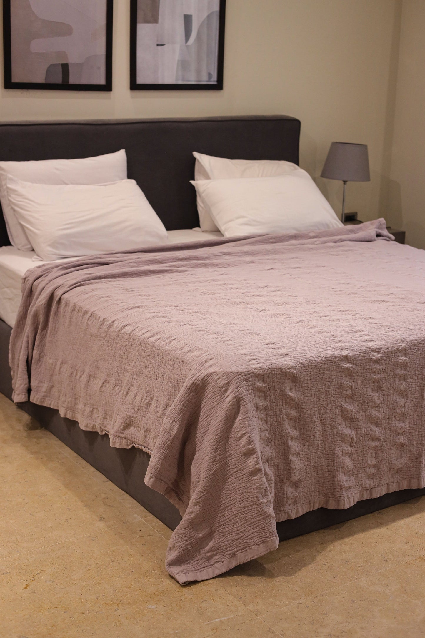 WINDY ELITE Washed Cotton Throw Blanket