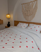 MUCH LOVE silky cotton duvet cover