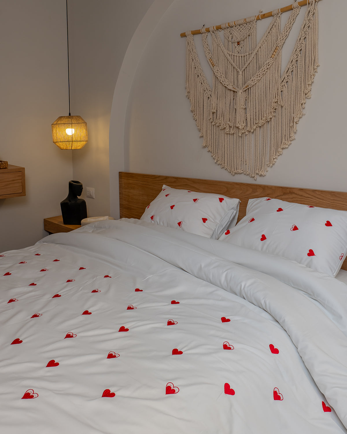 MUCH LOVE silky cotton duvet cover