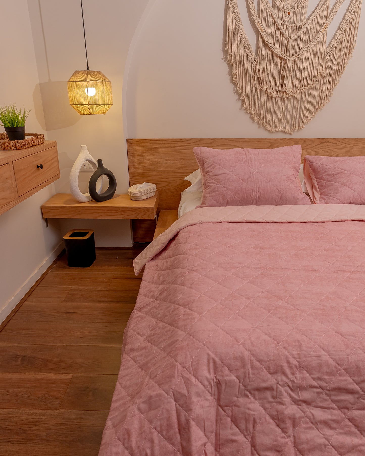 BLUSH HAZE Quilt