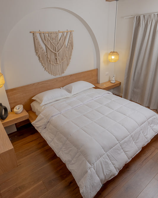 WHITE Feather Touch Ultra-warm Winter Duvet