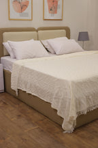 PEARL DIAMOND Woven Throw Blanket