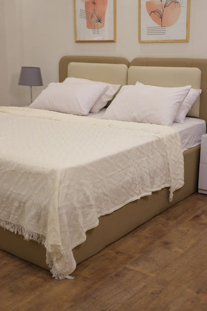 PEARL DIAMOND Jacquard Throw Blanket
