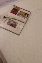 PEARL DIAMOND Woven Throw Blanket