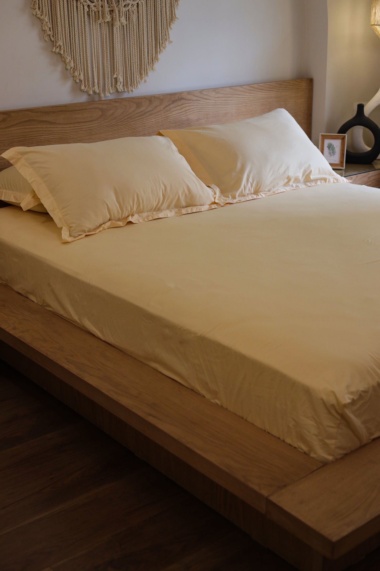 ALMOND Premium Cotton Bedsheet